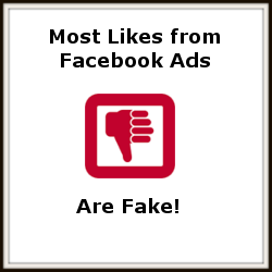 Most Facebook Likes are Fake @sbizideasblog