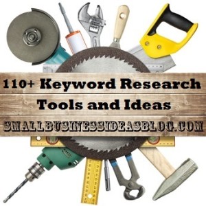 70+ Keyword Research Tools & Ideas by @sbizideasblog