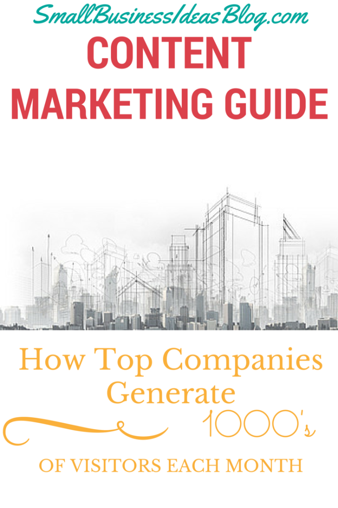 Content Marketing Guide - How Top Companies Generate 1000's of Visitors Each Month