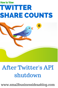 How to View Twitter Share Counts after Twitter’s API Shutdown