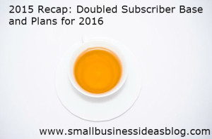 2015 Review - Small Business Ideas Blog