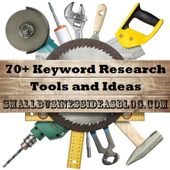 70+ Keyword Research Tools & Ideas by @sbizideasblog